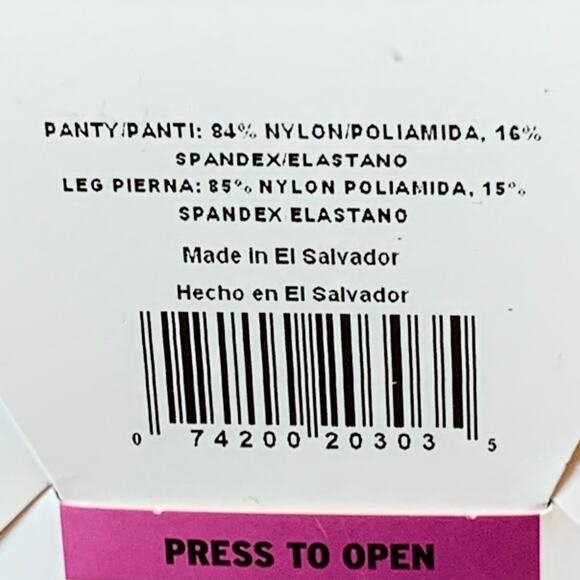 L'eggs Pantyhose Nylons Silken Mist Silky Sheer Leg Control Top Q Ivory - Picture 9 of 11